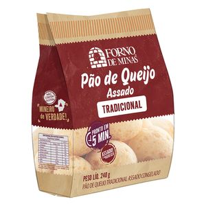 Pão de Queijo Forno de Minas Assado Congelado 240g