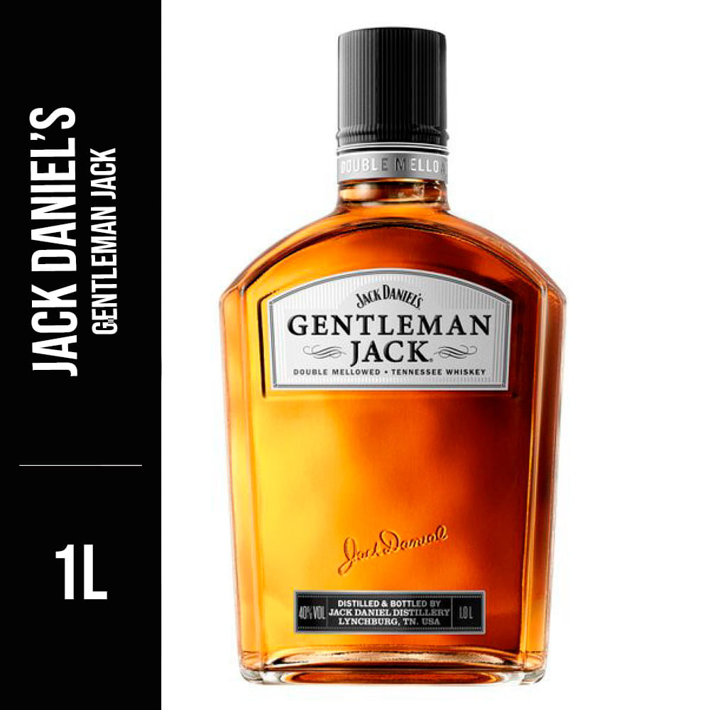 Gentleman Jack 750ml ウイスキー Whisky Jack Daniels Gentleman Jack 1l | Prezunic