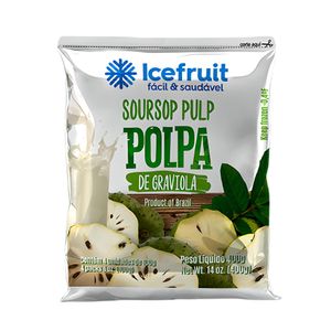 Polpa de Fruta Icefruit Graviola 400g