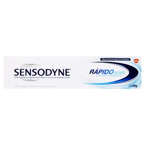 Creme Dental Sensodyne Rápido Alívio & Proteção Duradoura Caixa90g