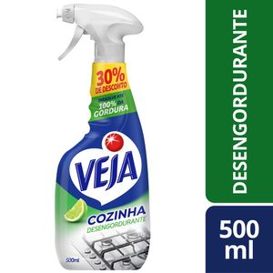Desengordurante Veja Cozinha Limão Spray 500ml 30% Desconto