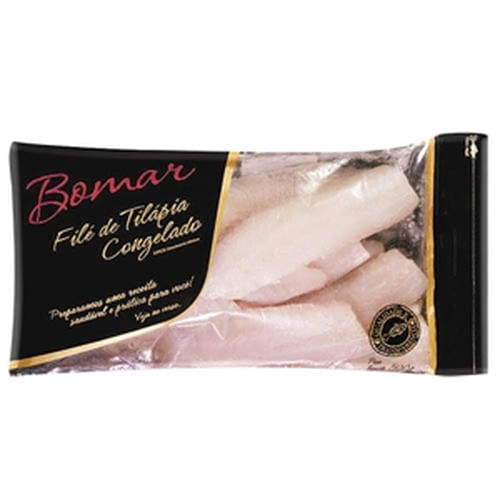 Peixe Filé de Tilápia Congelado Bomar 500g