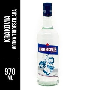 Vodka Krakovia Tridestilada 1l