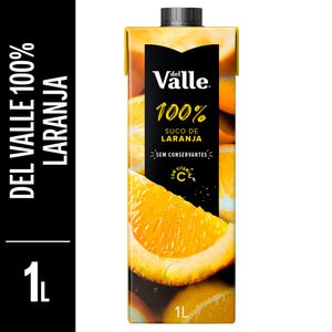 Suco Del Valle 100% Suco Laranja Caixa 1l