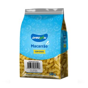 Macarrão de Semôla Parafuso Prezunic c/ Ovos 500g