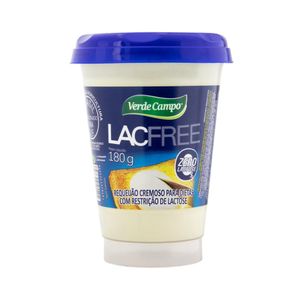 Requeijão Cremoso Verde Campo Lacfree Tradicional 180g