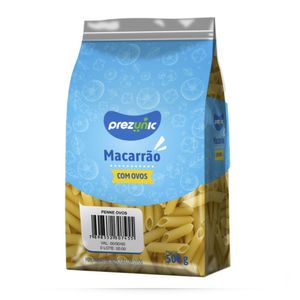 Macarrão de Semôla c/ Ovos Prezunic Penne 500g