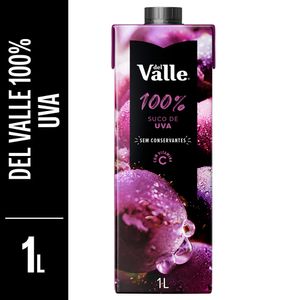 Suco Del Valle 100% Uva Caixa 1l