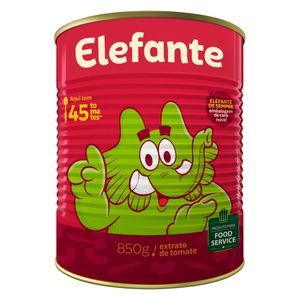 Extrato de Tomate Elefante Lata 850g