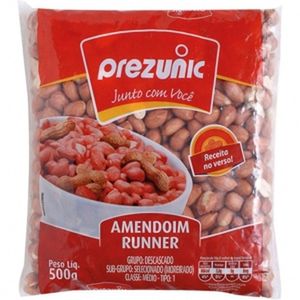 Amendoim Cru Prezunic 500g