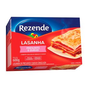 Lasanha Rezende Presunto e Queijo 600g