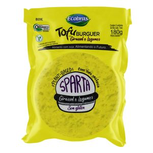 Tofuburguer Ecobras Sparta Girassol/Legumes 180g