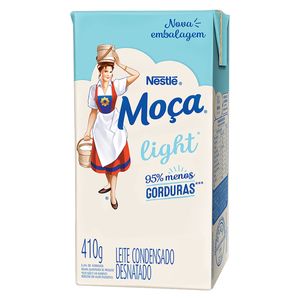 Leite Condensado Moça Desnatado Light Caixa 410g