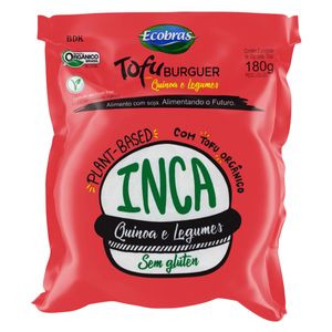 Sojaburguer Ecobras Inca Quinoa/Legumes 180g