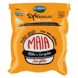 Sojaburguer Ecobras Maia Milho/Gergelim 180g