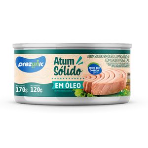 Atum Prezunic Sólido em Óleo 170g