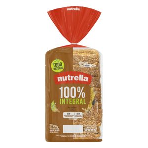 Pão Nutrella 100% Integral 450g