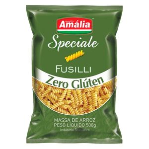 Macarrão Fusilli Santa Amália Zero Glúten 500g