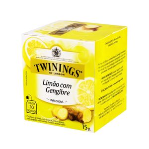 Chá Twinings Limão e Gengibre Infusions 15g c/ 10 Unid