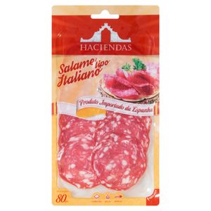 Salame Italiano Haciendas Fatiado 80g