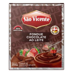 Fondue de Chocolate ao Leite São Vicente Caixa 250g