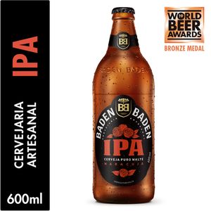 Cerveja Baden Baden American IPA Puro Malte 600ml