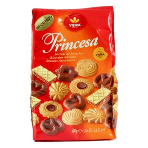 Biscoito Vieira de Castro Princesa Sortido 400g