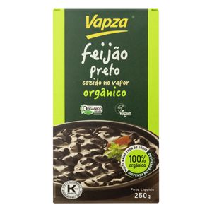 Feijao Preto Orgânico Vapza a Vácuo 250g