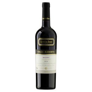 Vinho Chileno Santa Ema Malbec Gran Reserva 750ml