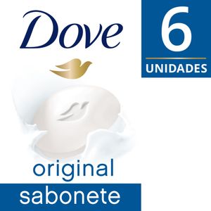 Sabonete Dove Original  90g com 6 Unidades