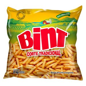 Batata Pré-Frita Bint Tradicional Congelada 2Kg