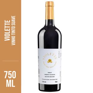 Vinho Nacional Violette Merlot Cabernet Sauvignon 750ml