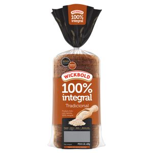 Pão 100% Integral Wickbold Tradicional 350g