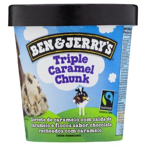 Sorvete Ben&Jerrys Triple Caramel Chunk 458ml