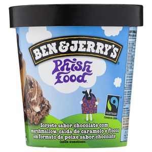 Sorvete Ben&Jerrys Phish Food 458ml