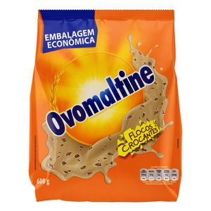 Achocolatado Ovomaltine Flocos Crocantes Pacote 600g Embalagem Econômica