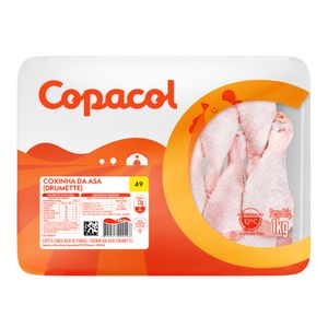 Coxinha da Asa de Frango Copacol Congelada 1Kg