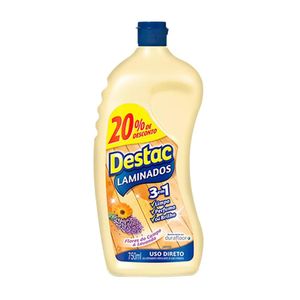 Limpador p/ Pisos Destac Flores/Lavanda 750ml Grátis 20% Desconto