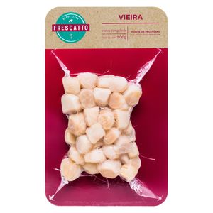 Vieira Cozida Frescatto Congelada 200g