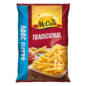 Batata Pré-Frita Mccain Tradicional Congelada 1.5Kg Grátis 200g