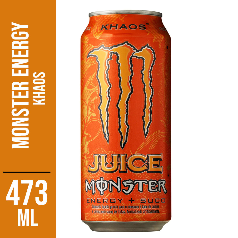 Energético Monster Jm Khaos Latão 473ml | Prezunic