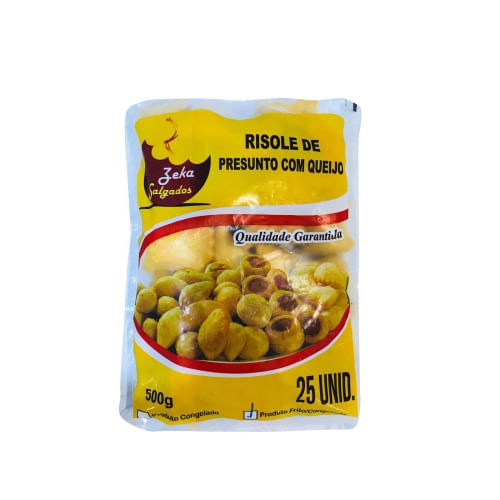 Salgado Zeka Presunto Congelado 500G c/ 25 Unid