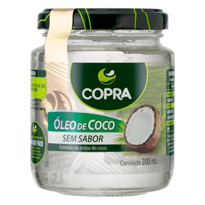 Óleo de Coco Copra s/ Sabor 200ml