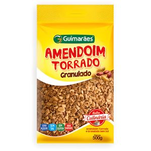 Amendoim Guimarães Torrado e Granulado s/ Sal 500g