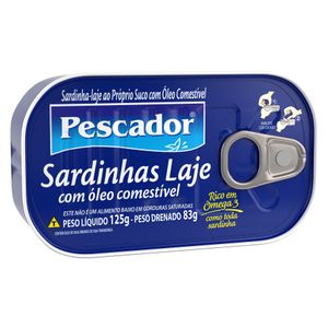 Sardinha Pescador em Óleo Lata 75g