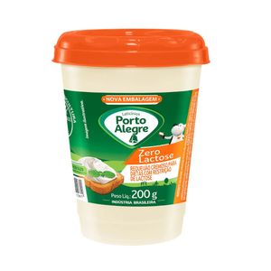 Requeijão Cremoso Porto Alegre Zero Lactose 200g