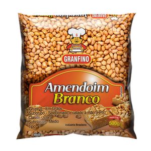 Amendoim Granfino Branco 500g