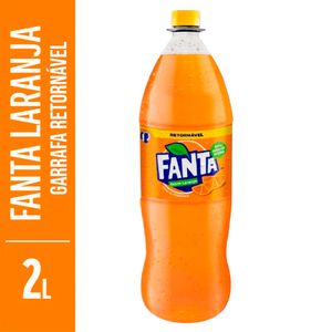 Refrigerante Fanta Laranja Retornável Pet 2l