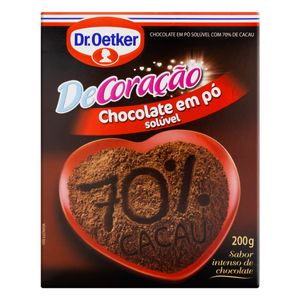 Chocolate em Pó Dr.Oetker 70% Cacau 200g