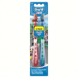 Escova Dental Oral-B Kids Mickey c/ 2 Unid